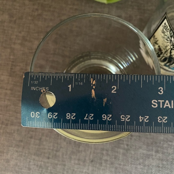 Vintage 1981 - Arby’s Collectors Series - Currier & Ives - Set of 3 Glasses - Picture 7 of 8